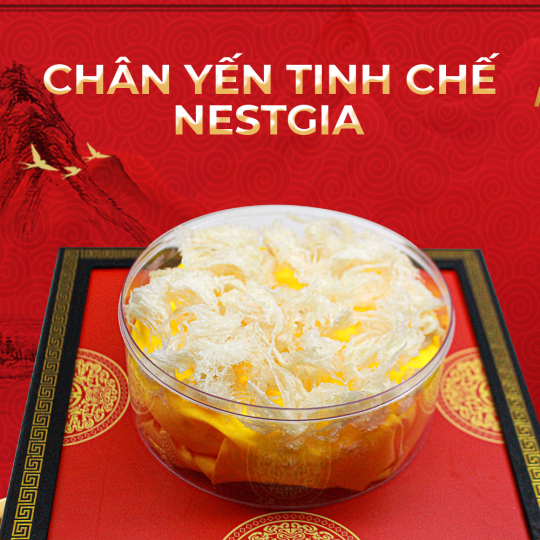 CHÂN YẾN RÚT LÔNG NESTGIA