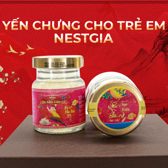 Yến Chưng Kids Vị Dâu