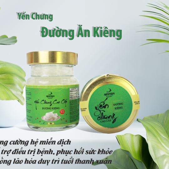 Yến chưng đường kiêng Cao cấp NestGia