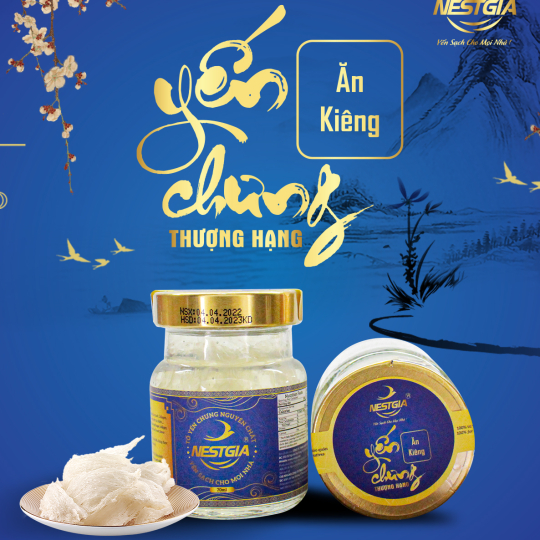 Yến Chưng Đường Kiêng Thượng Hạng NestGia